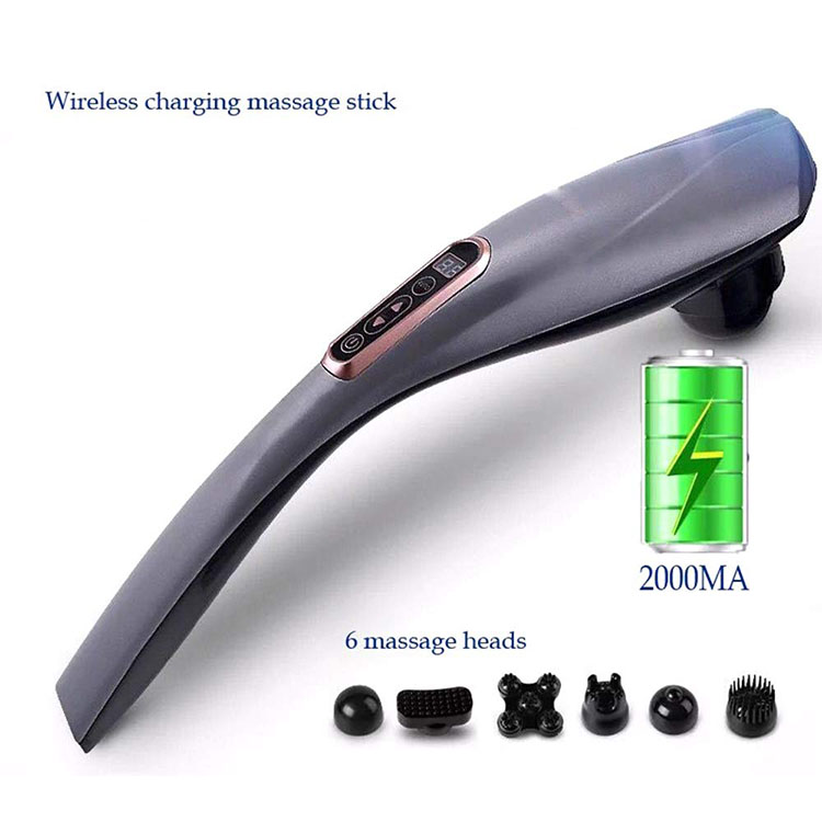 Cordless Rechargeable Portable Handy Electric Massage Machine Full Body Infrared Handheld Percussion Hammer Massager