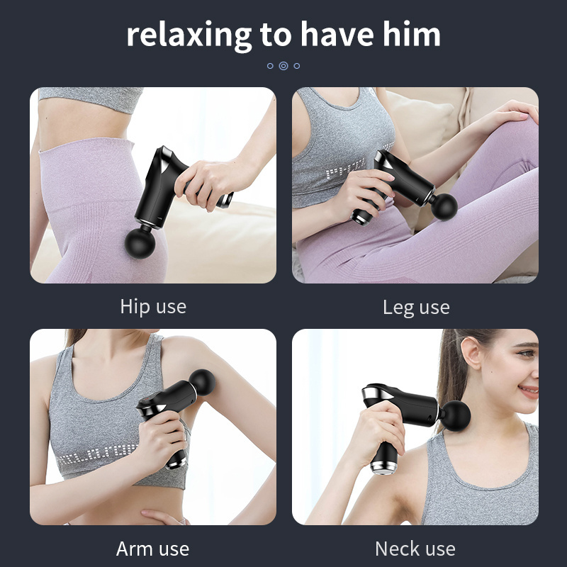 New Fashion Mini Rechargeable Muscle Fascial Gun Massager