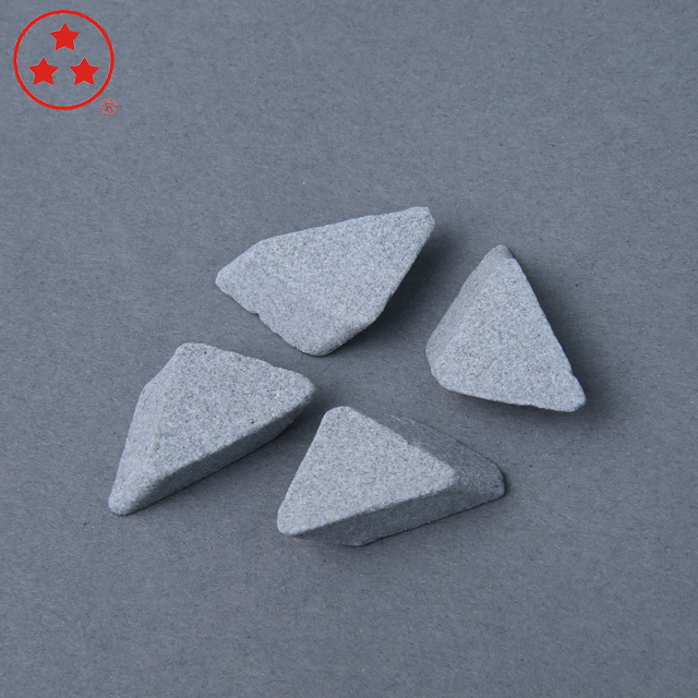 Metal Deburring Polishing Tumbling Media Vibratory Finishing Media  for Finishing Grinding Deburring  Ceramic  Media