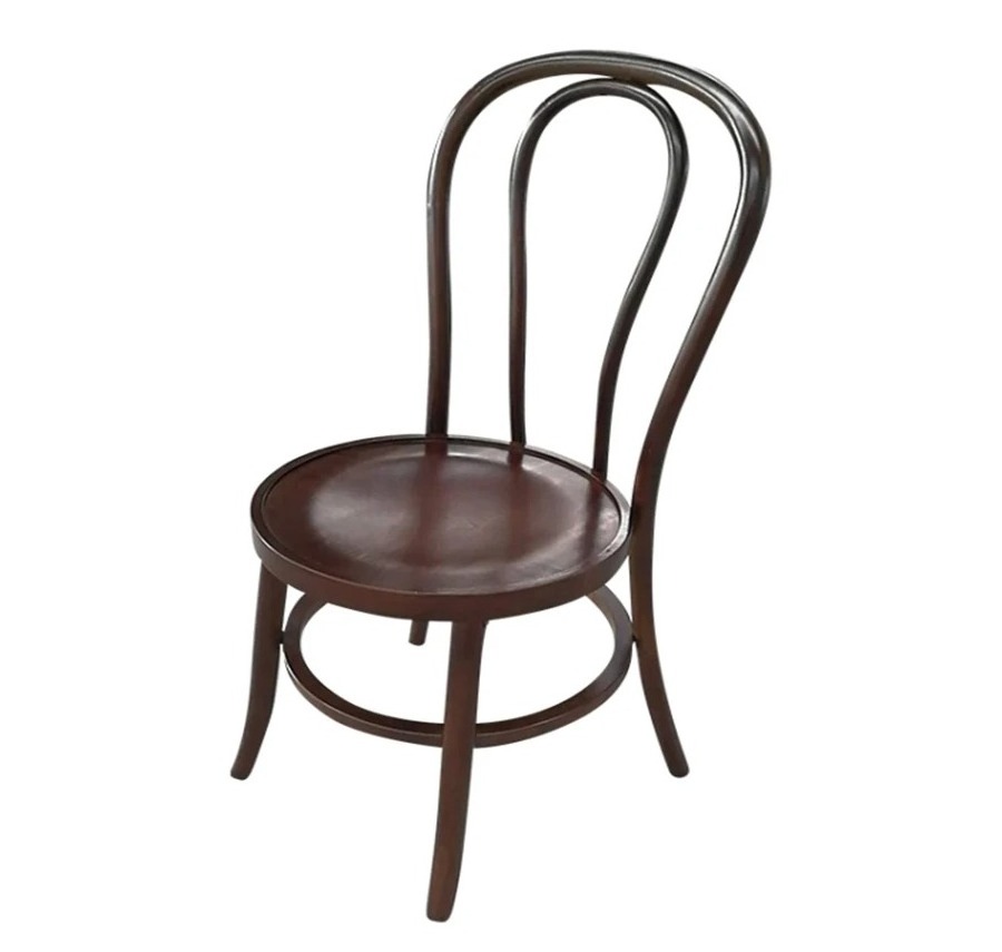 Solid Wood Bentwood Chair Hotel Furniture Wedding Dining Room Chairs Thonet Chair