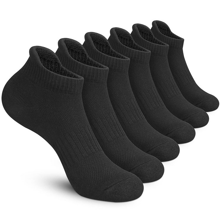 Ankle Socks Athletic Breathable Tab Socks Cushioning Running Sports Sock for Men and Women