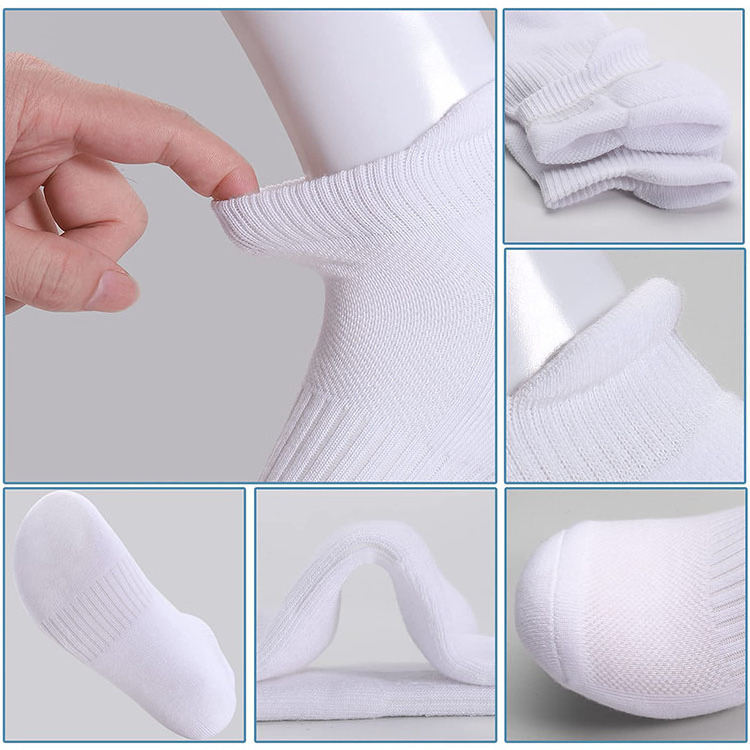 Ankle Socks Athletic Breathable Tab Socks Cushioning Running Sports Sock for Men and Women