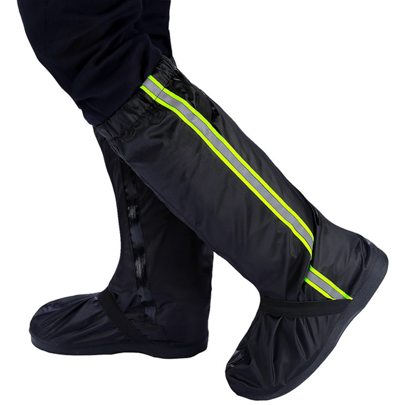 Desert hiking non-slip thickened wear-resistant Oxford cloth long-tube and sand proof shoe covers