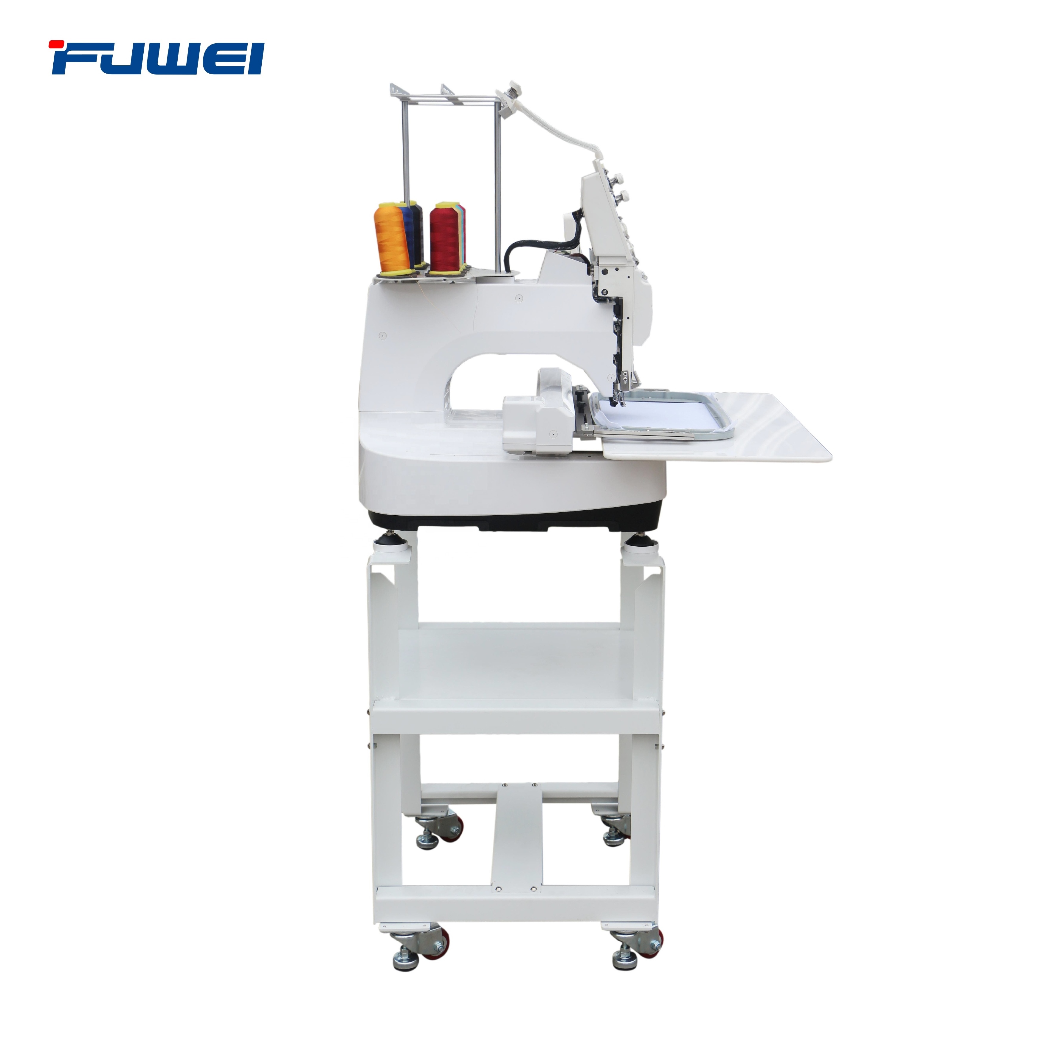 fuwei Embroidery Machine 1 Head 15 Needles Computer Embroidery Machine Price Single Head 12needles 9needles