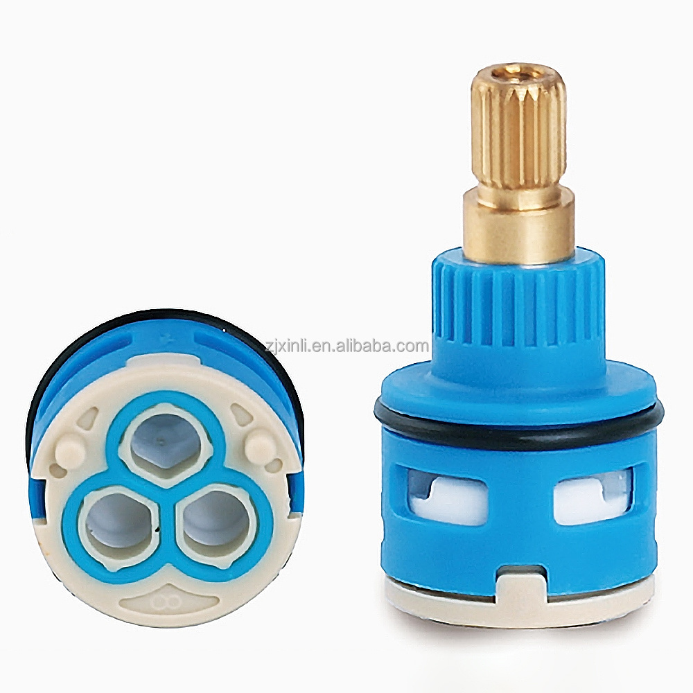 X3223 Plastic And Ceramic Material 22MM Diameter Flat of Faucet Diverter Cartridge