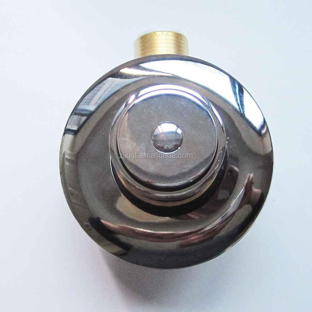 X10454 High Quality Brass Material Time Delay Self Closing Press Toilet Flush Valve