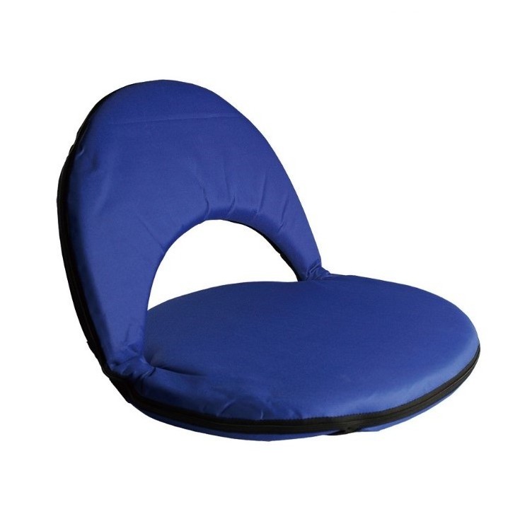 Low Price colorful portable fabric folding sofa floor legless chair