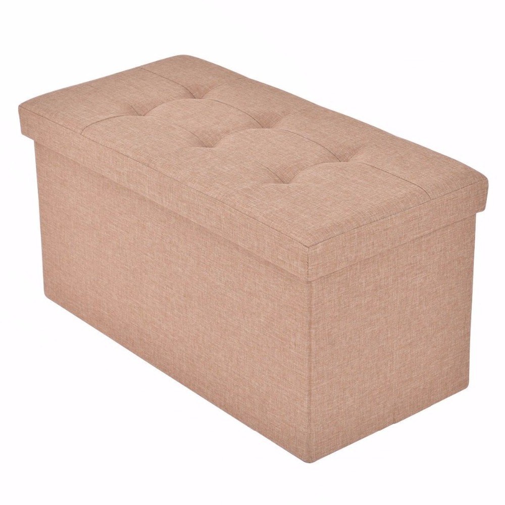 cheap clearance ottoman cube bench box seat chair with storage