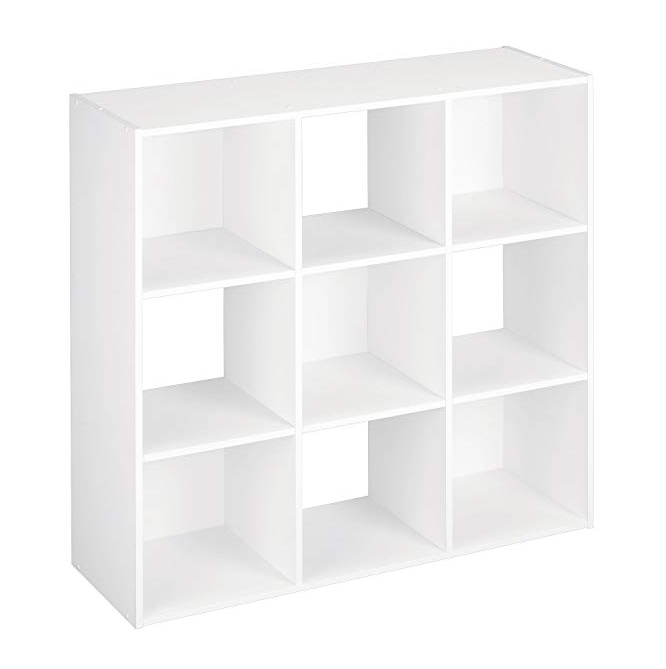 modular wooden Rack Stackable bookshelf Organizer Storage Cabinet wood cube Shelf For living room