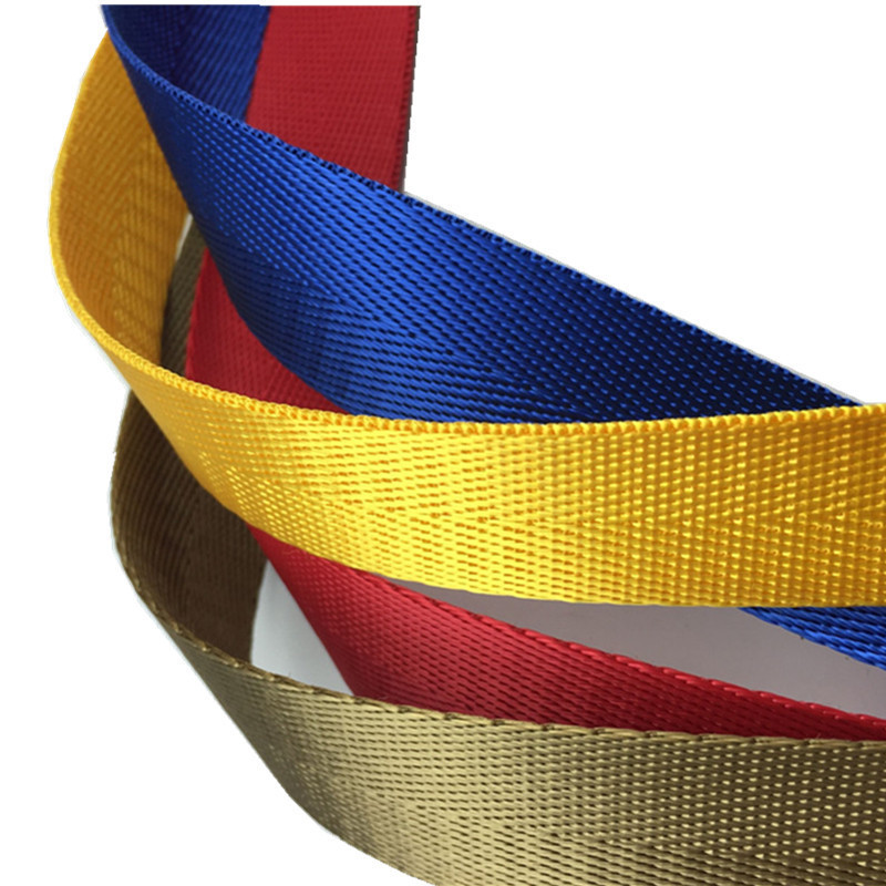 Customized 20/25/38/50mm Colorful Pet Webbing Herringbone Tape 2.5 Cm Nylon Luggage Webbing Straps