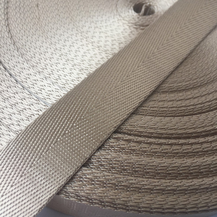 Customized 20/25/38/50mm Colorful Pet Webbing Herringbone Tape 2.5 Cm Nylon Luggage Webbing Straps