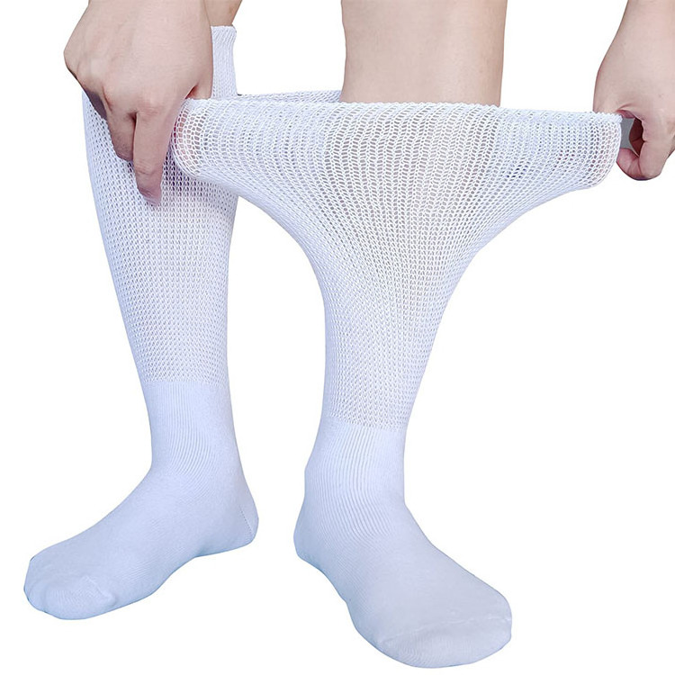 Extra Wide Non Binding Full Cushioned Soft Comfortable Diabetic Socks