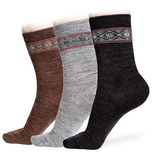 Alpaca Wool Socks Cushioned Thermal Winter Hiking