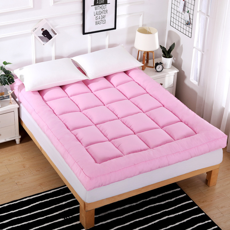 100% Polyester  Custom King/queen/full Size Thick Mattress Waterproof Mattress Pad Soft Mattress Topper