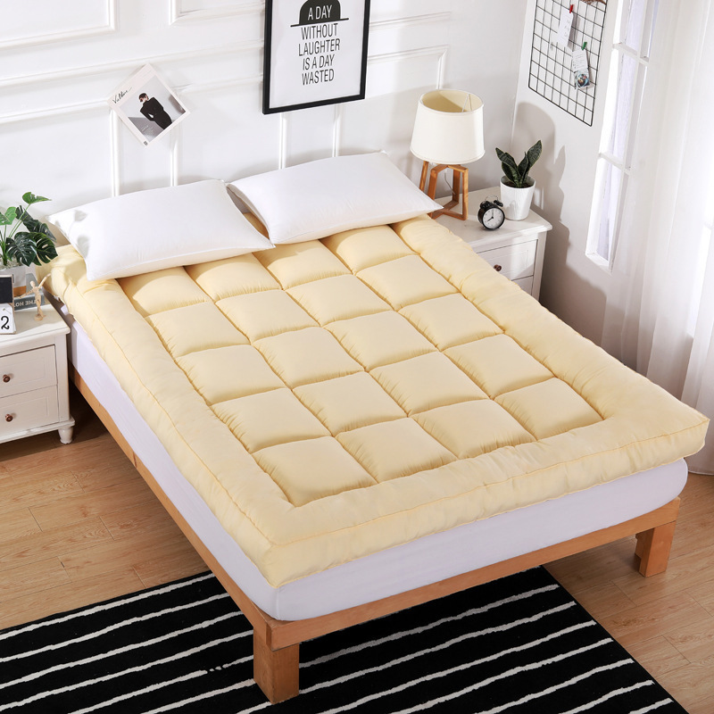 100% Polyester  Custom King/queen/full Size Thick Mattress Waterproof Mattress Pad Soft Mattress Topper