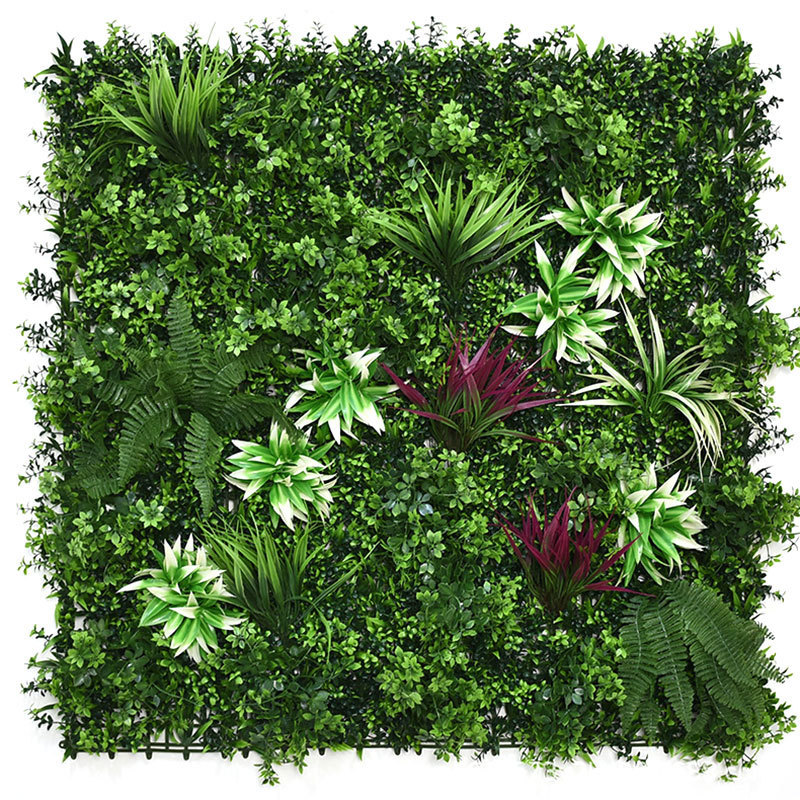 Outdoor Green Vertical Moss Square Plant Patio Indoor Faux Wall Panels for Office