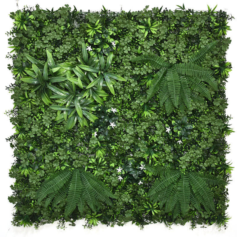 Outdoor Green Vertical Moss Square Plant Patio Indoor Faux Wall Panels for Office