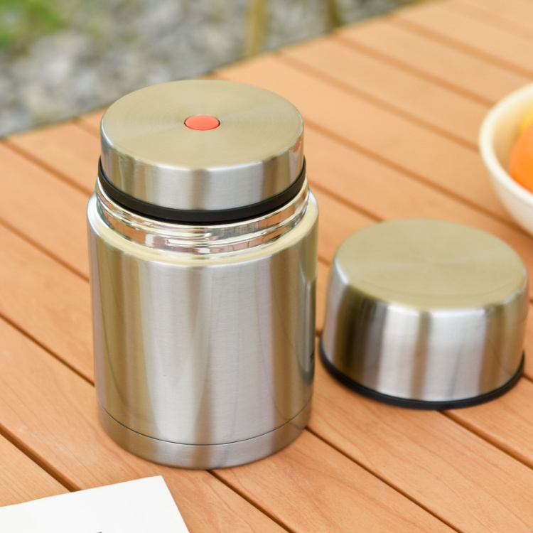 Stainless Steel Lunch Box Drinking Cup Food Thermal Jar Insulated Soup Containers lunchbox With Spoon