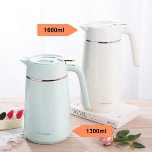 Wholesale 1600ml Double Wall Stainless Steel Coffee Jug Vacuum Thermos Flask Coffee Teapot