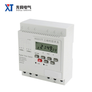 KG317T 3 Phases Motor Timing Control Switch 16 Times on / off Programmable Timer Switch Circulate Weekly Manufacturer Sale