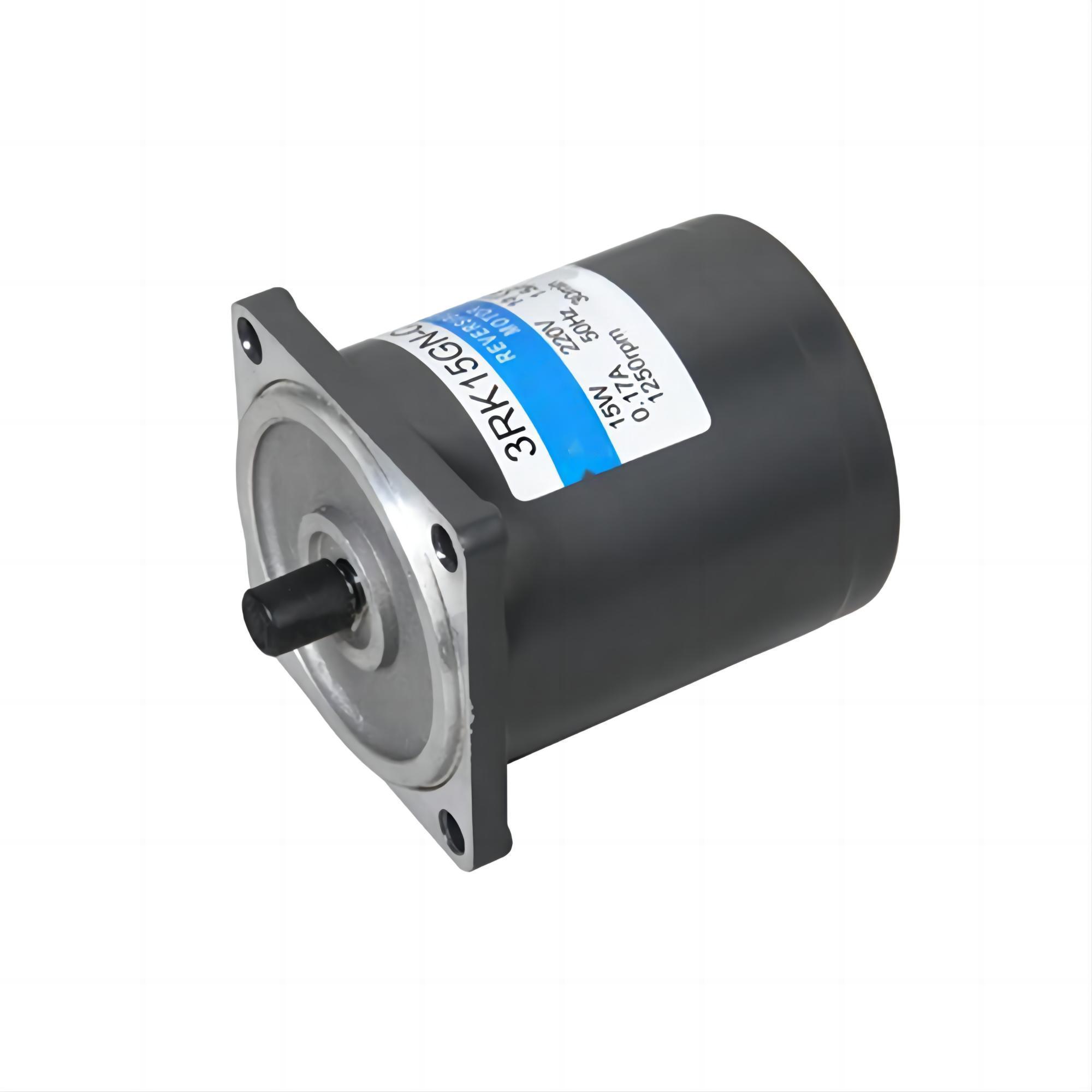 3RK 15W 70mm Small Size Reversible Induction AC Gear Motor For Industrial Usage Single Phase 230V Gearbox Reduction Motor