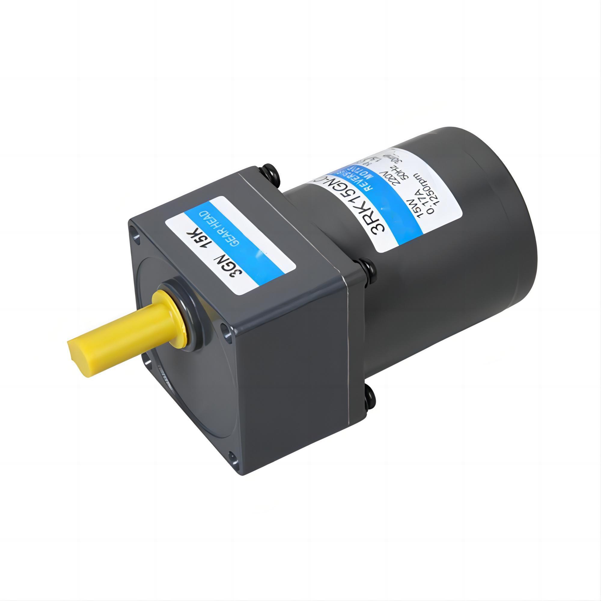 3RK 15W 70mm Small Size Reversible Induction AC Gear Motor For Industrial Usage Single Phase 230V Gearbox Reduction Motor