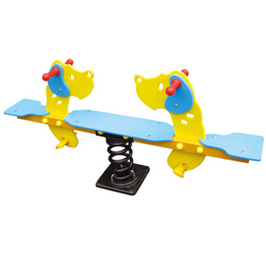 Outdoor double seesaw kindergarten park community outdoor spring seesaw amusement facilities