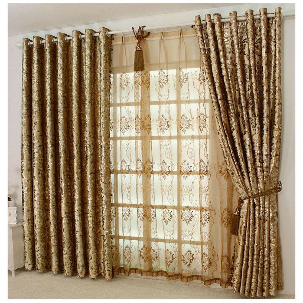 curtains & drapes window panel pleated mosquito net yarn curtain linen