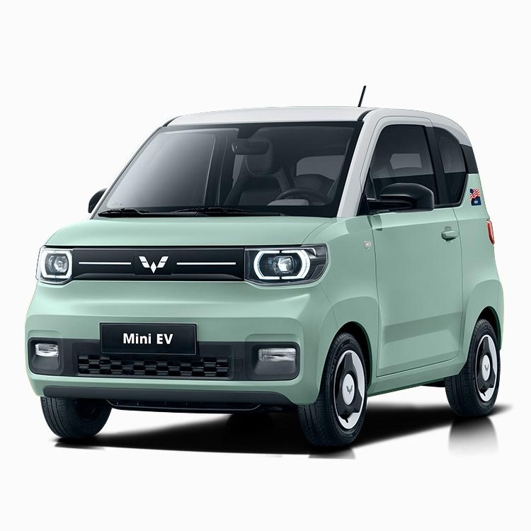 China Electric Vehicle 4 Wheels Wuling Nano Ev Cheap Electric Mini Ev Car Sports Mini 0km Used Car