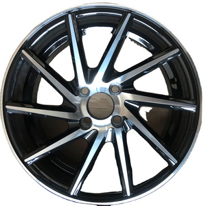 4 Holes Car Rims Wheels 15/16/17  Inch Structure Alloy  Black  Accessories Auto Box Item Aluminium Pcs Color