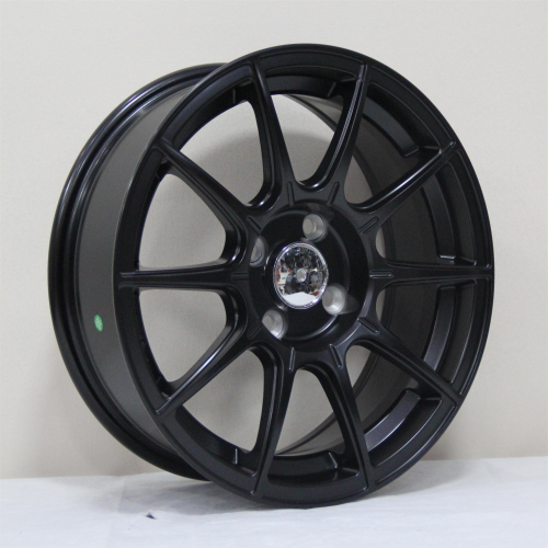 Customized 15*7.0 Inch PCD 4*100 ET 35 CB 73.1 Matt Black Paint Cast Passenger Car Wheel Rim