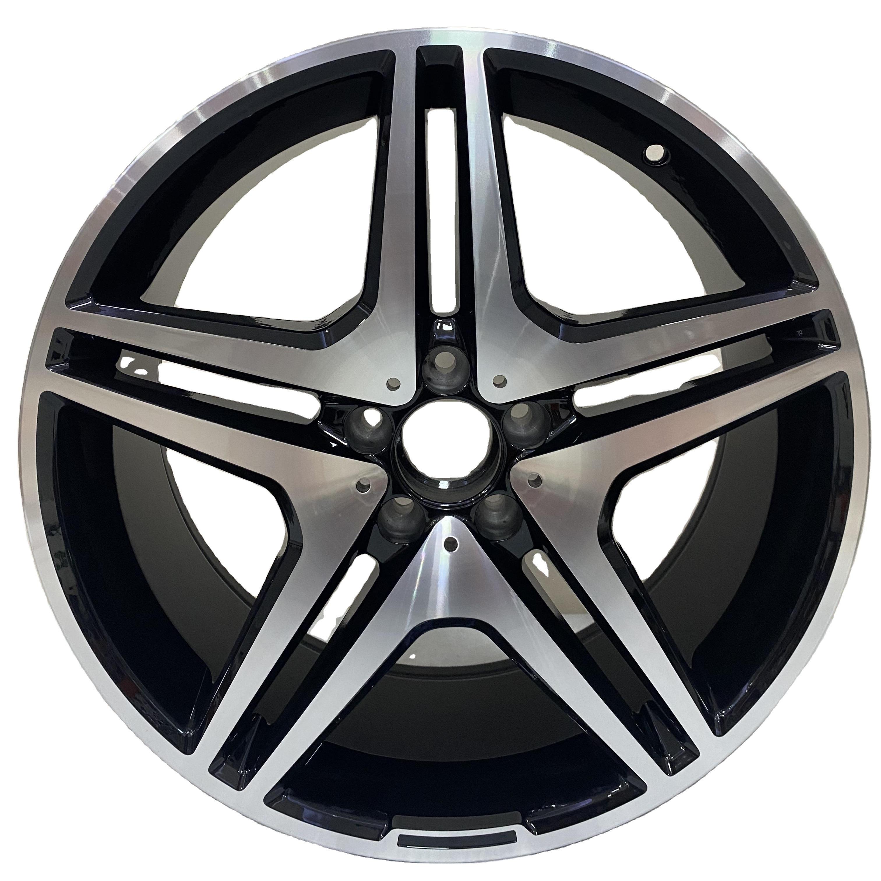 Car Wheels Black Alloy 20 Silver Steel Aluminium Color 5x112 Material Multi Pieces Machine Origin Type Inch Fit Size