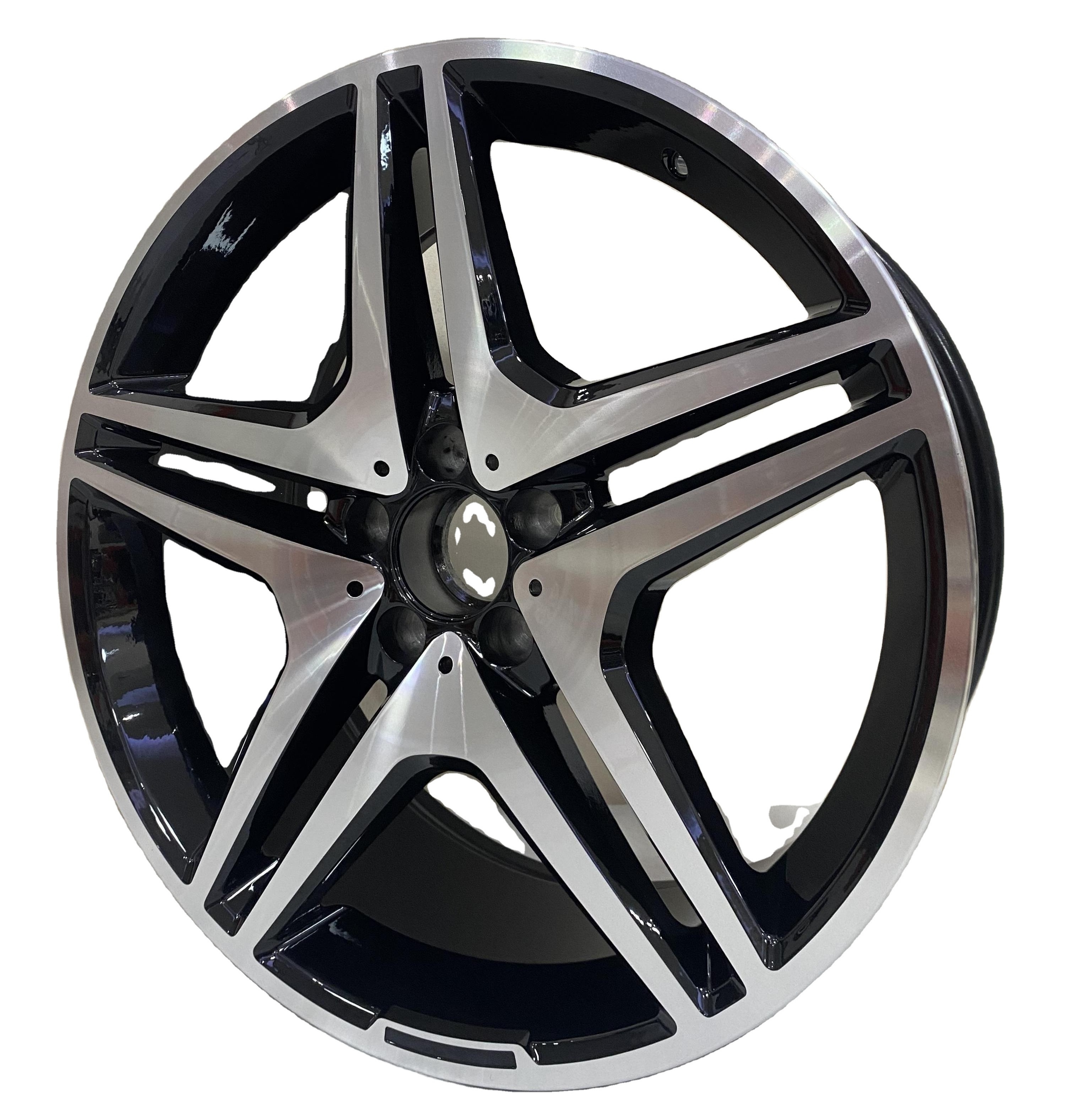 Car Wheels Black Alloy 20 Silver Steel Aluminium Color 5x112 Material Multi Pieces Machine Origin Type Inch Fit Size