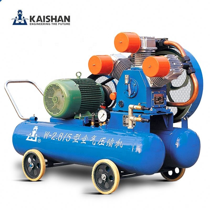 diesel engine driven air compressor 5bar air compressor W-3/5 low price mining