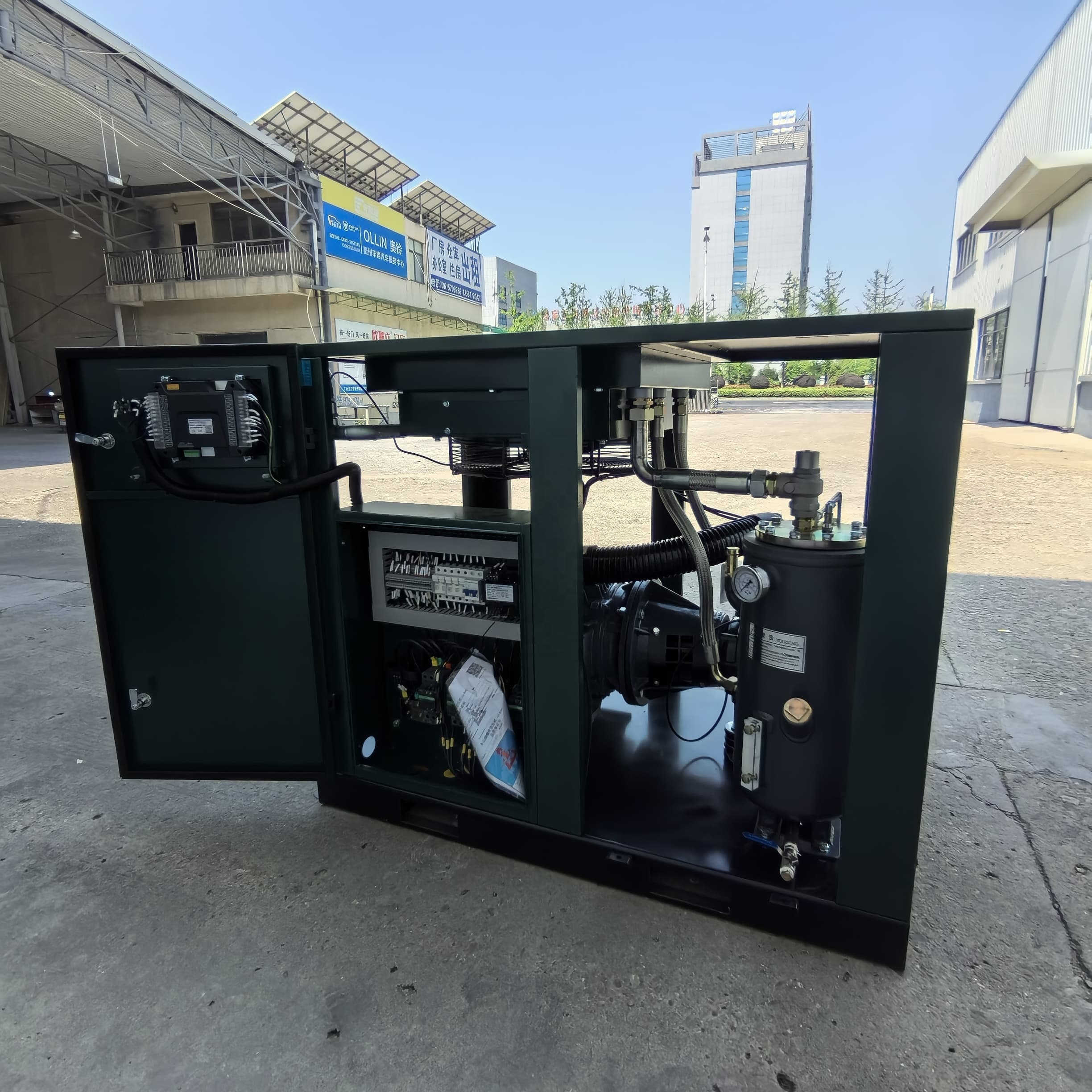 Kaishan general equipment LG stationary rotary screw air compressor for sand blasting LG22-13GA