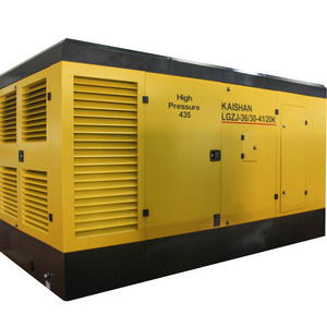 Kaishan LGZJ-36/30-41/20K Diesel Powered Screw Air Compressor For Water Well Drilling Rig