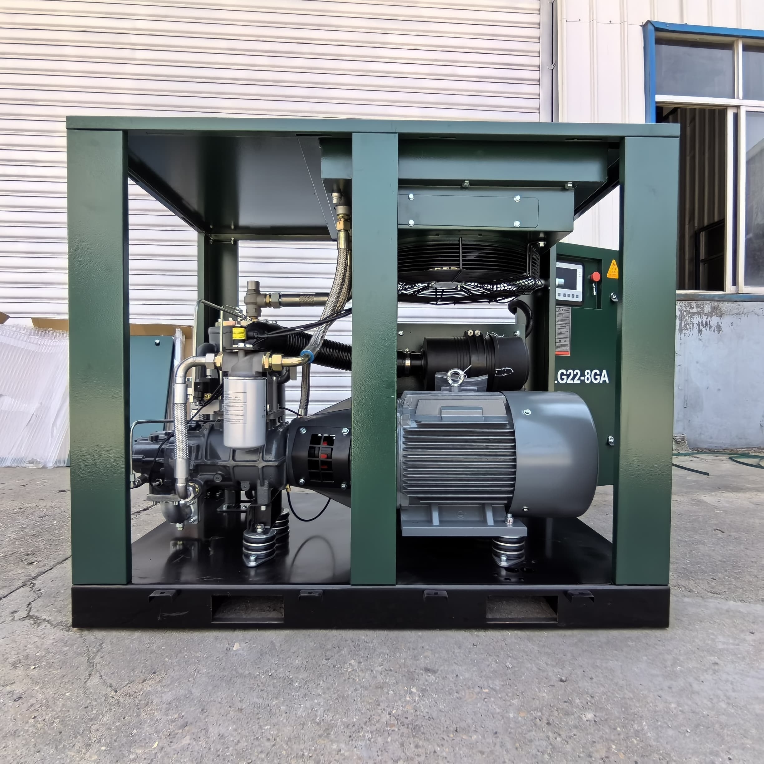 Kaishan general equipment LG stationary rotary screw air compressor for sand blasting LG22-13GA