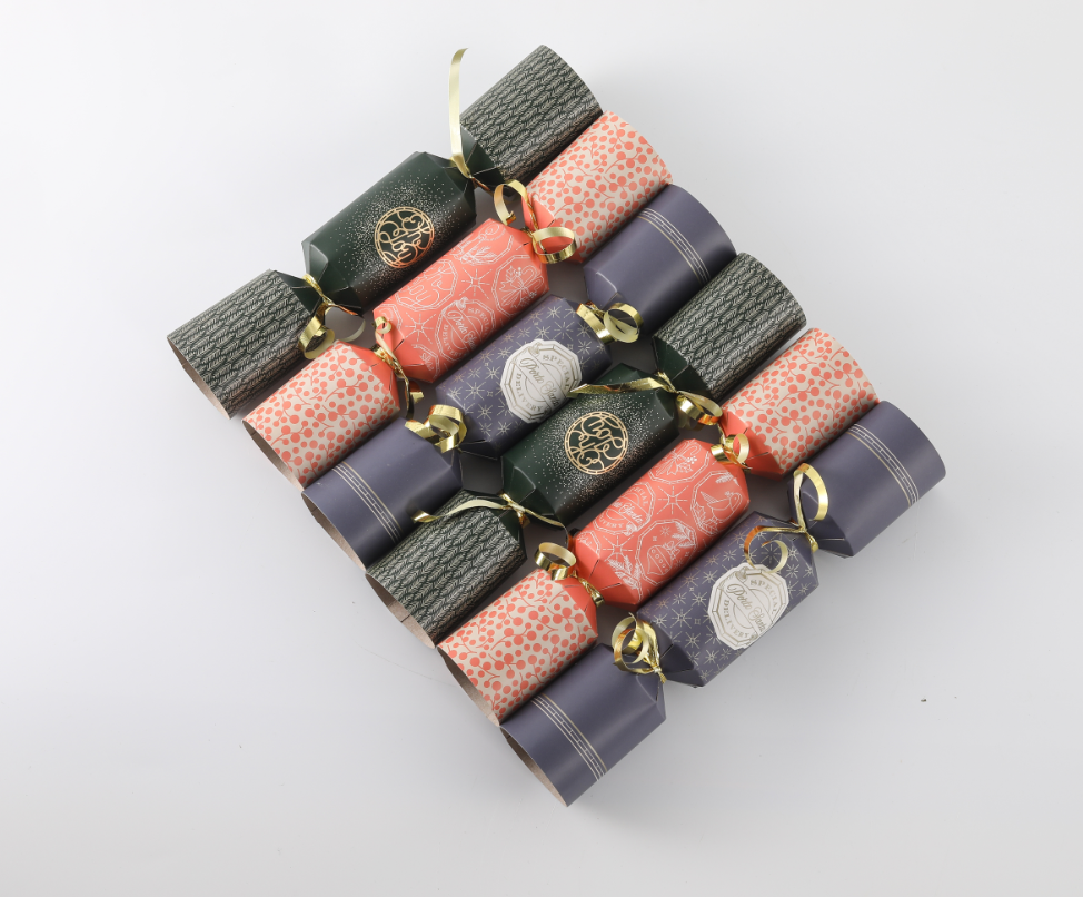 Celebration Bonbons Packing Custom Christmas Decoration Crackers For Party