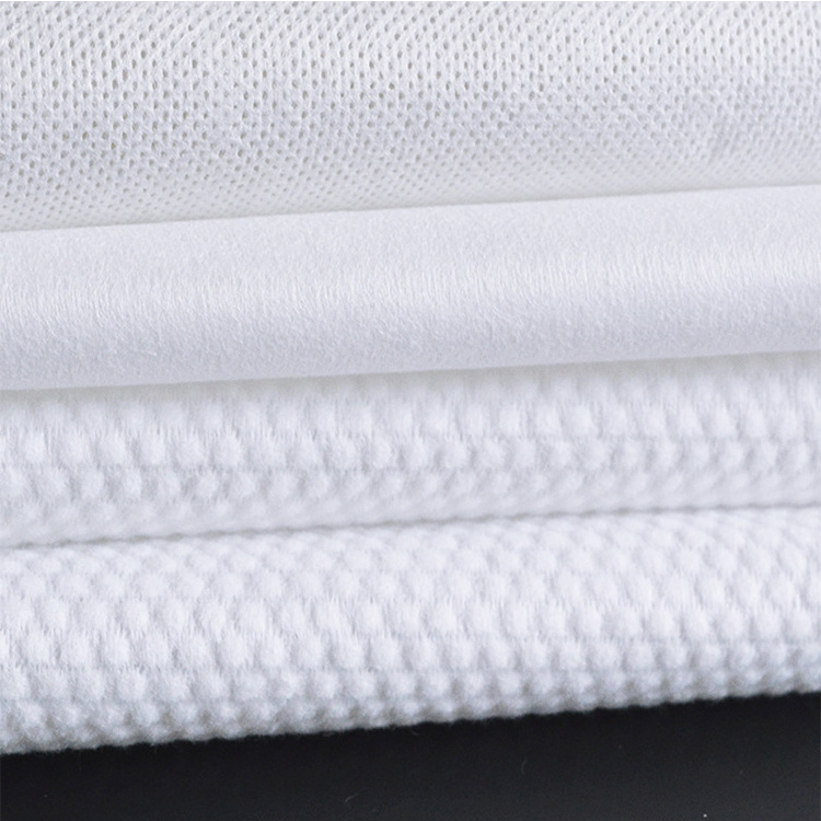 Biodegrad PLA Bamboo Woodpulp Rayon Viscose Cotton Spunlace Nonwoven Non-woven Fabric Manufacturer