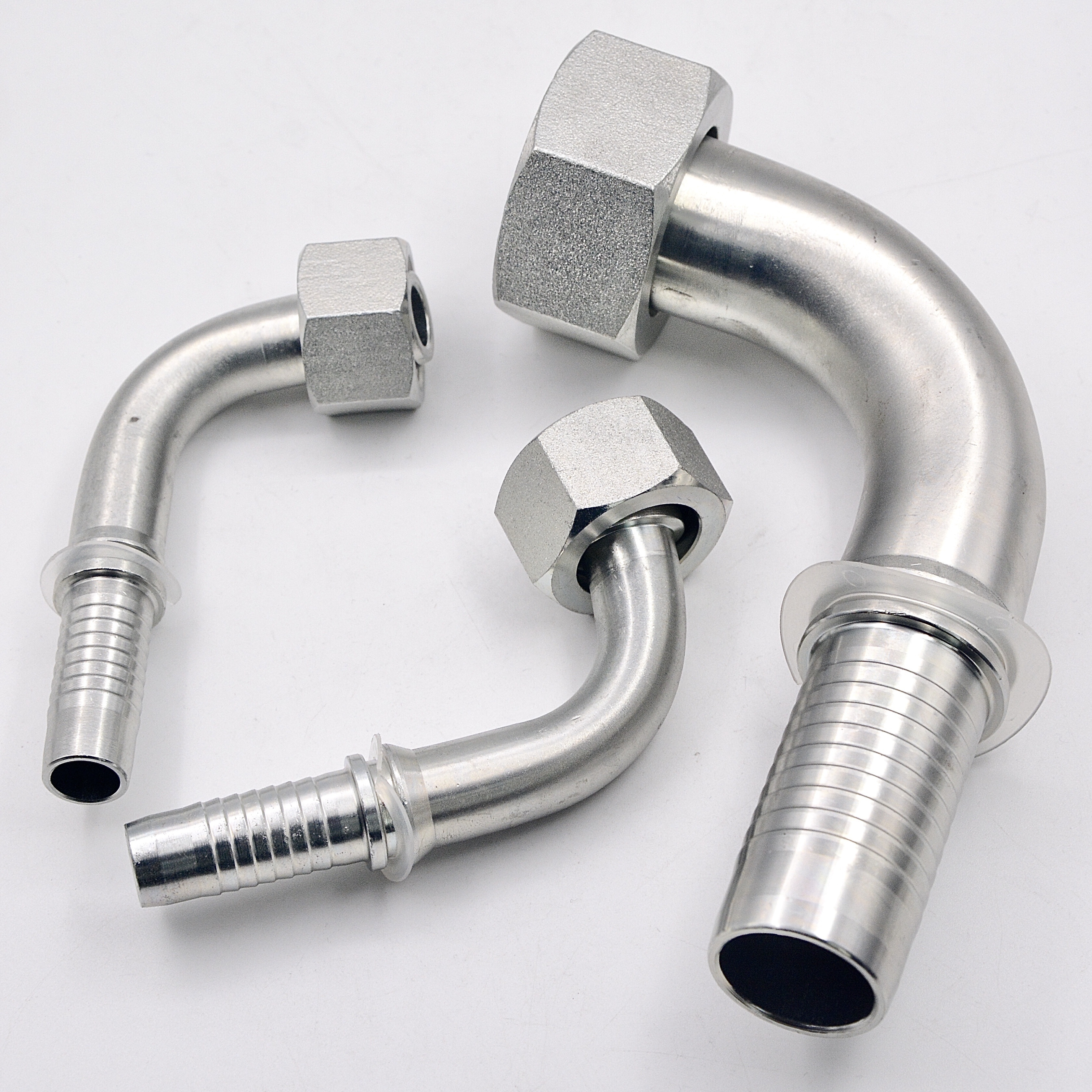 cost effective hydraulic elbow 90 degree hose and fittings metric for oil press 20491