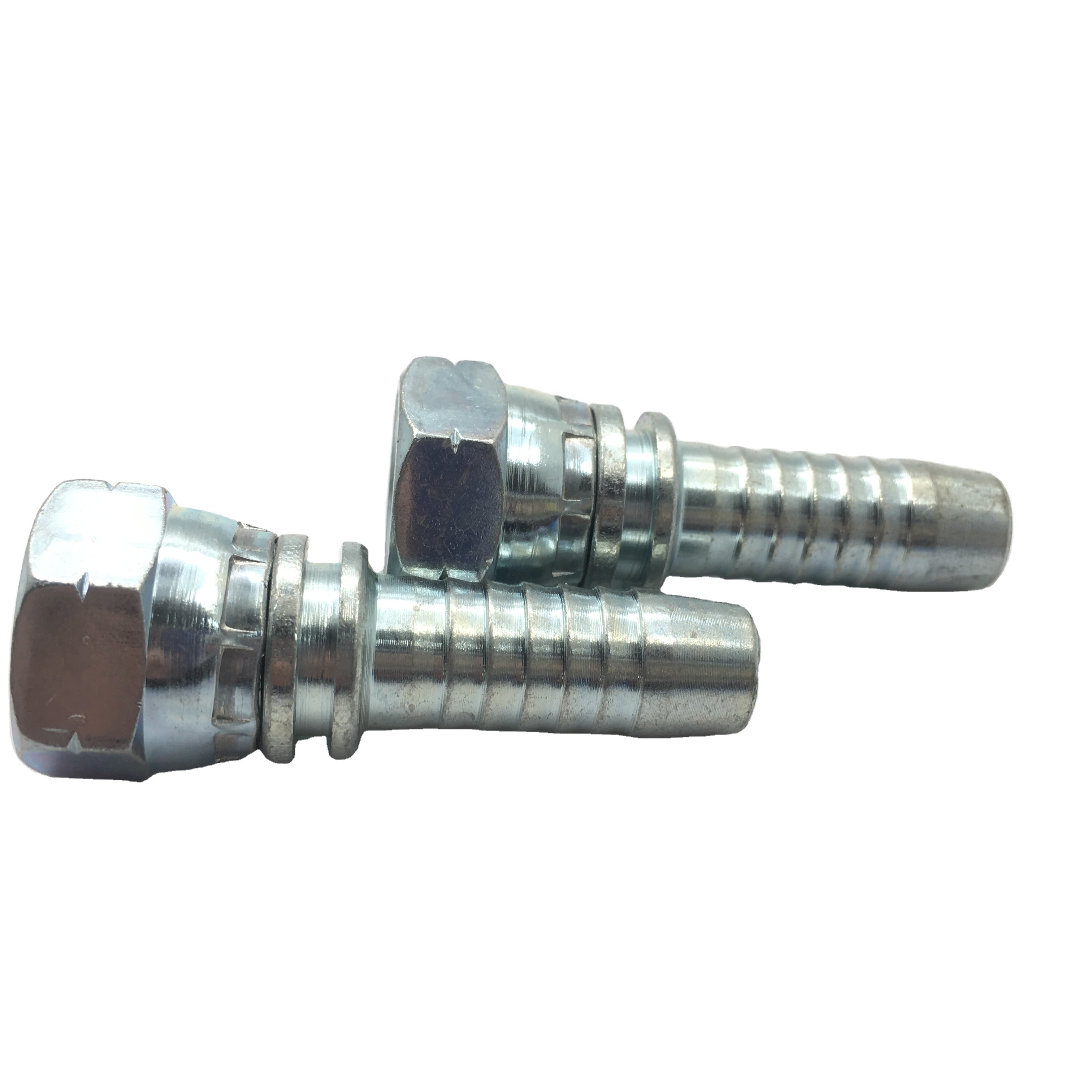 high quality bsp flat seal hydraulic female hose crimp fittings connector