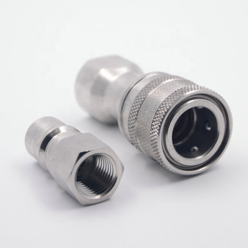 high quality  carbon/stainless steel hydraulic hose fittings quick coupling durable in use complete in specifications