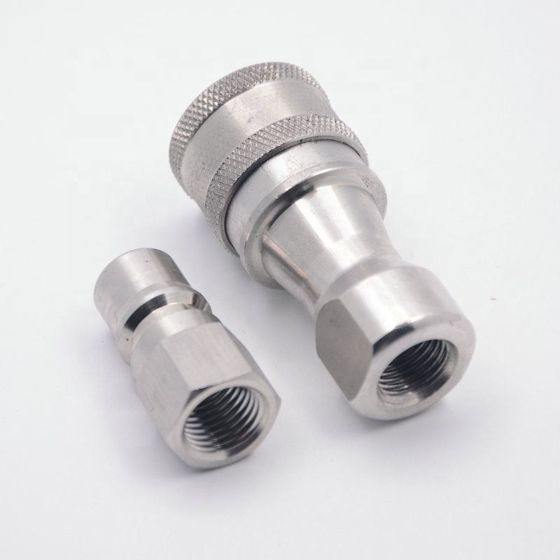 high quality  carbon/stainless steel hydraulic hose fittings quick coupling durable in use complete in specifications