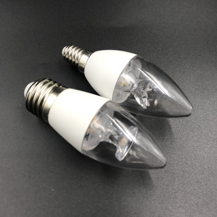 Led candle 5W clear frosted e14 led bulb candle clear light bulb e14 led clear candle bulbs