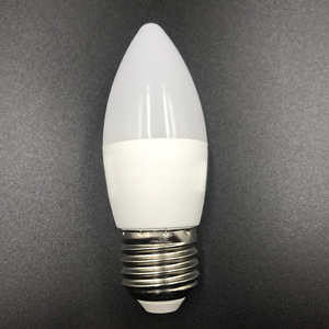 5W led bulb c37 e27 light bulbs c37 bulb led E27  ready stock Warm white 3500K 220-240V