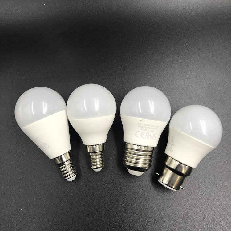 Lamp mini candle light 3w 4w 5w 7w g45 led bulb Golf bulb 5W led bulb ready stock warm white 3500K 220-240V