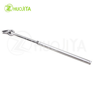 Zhuojiya Adjustable / Non Adjustable Overhead Line Powerling Fittings Stay Rod Electrical Earth Rod