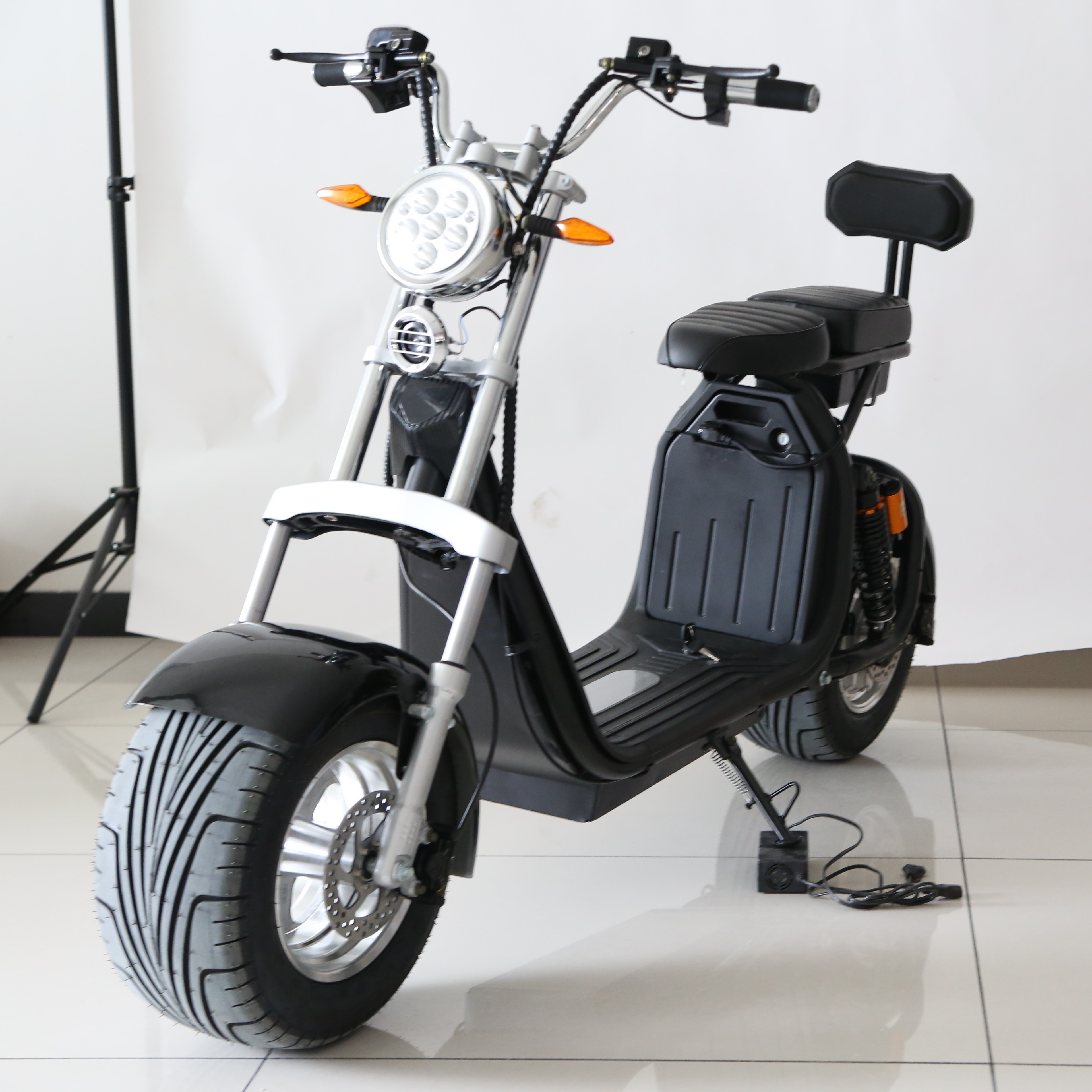 2 Wheel kickbike Big Rock Tyre YIDE Electric Scooters 1000w Seev Citycoco Scooter kickbike