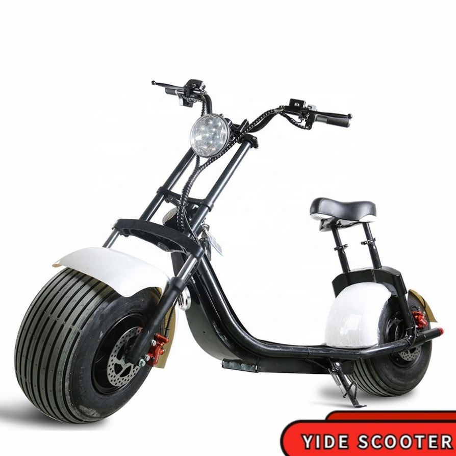 2023 Europe Stock Motorcycle Citycoco Bike Fat Tire Adult citycoco Electric Scooter For Sale