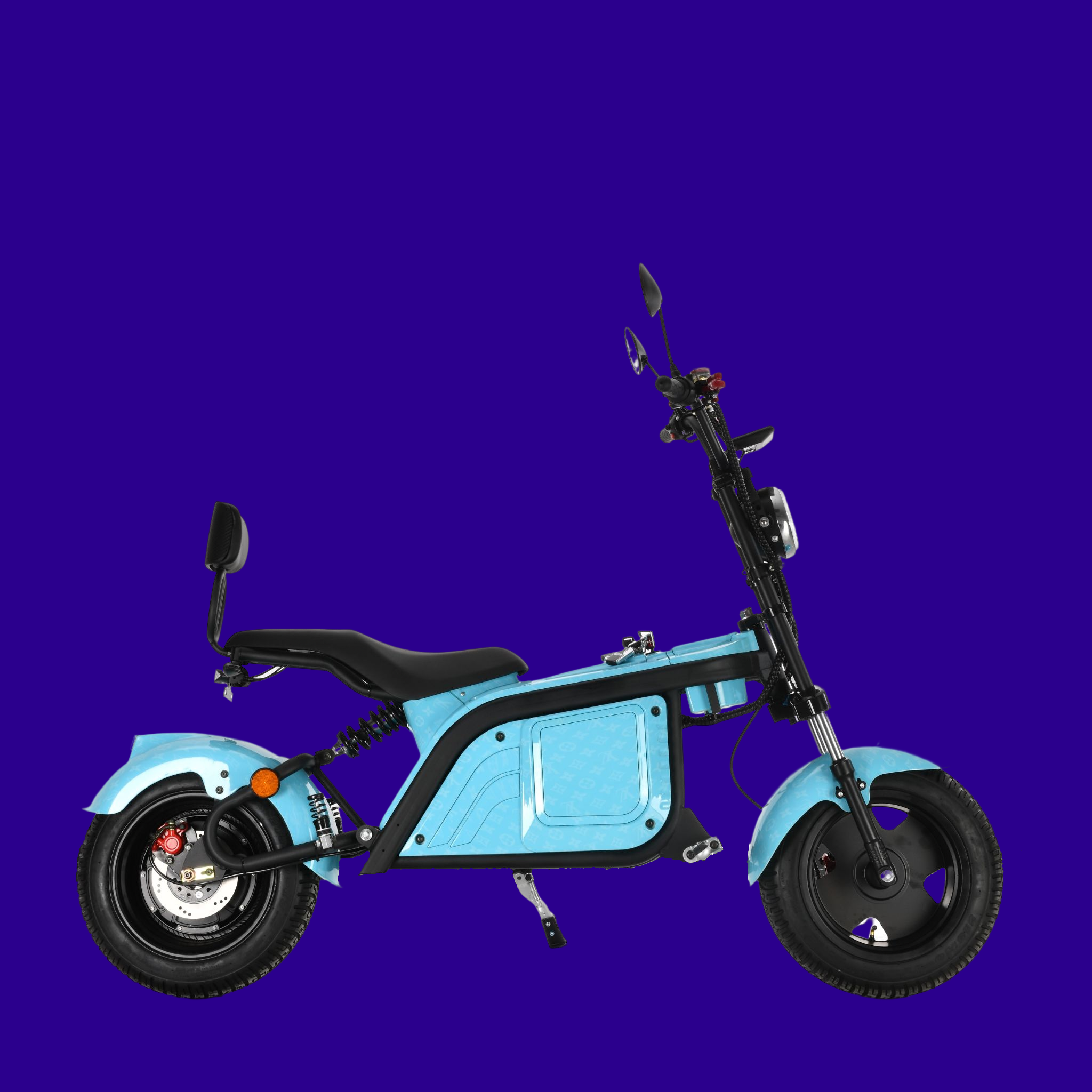 New Electric 3 Wheeler Scooters Dual Motor 4000W Eu Off-Road Citycoco 2000W Swing Electric Scooter